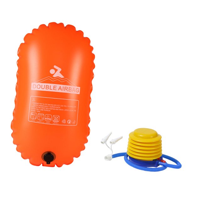 Lipstore Sac Étanche pour Accessoire d'Eau Libre PVC Léger pour Randonnée Camping Entraînement Orange Style A