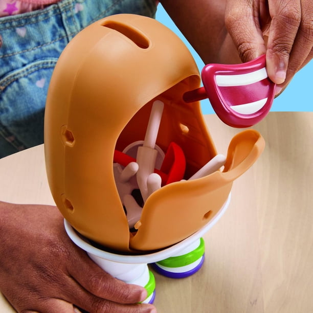 Potato Head, jouet Madame Patate classique pour enfants avec 12 pièces pour créer des personnages rigolos, dès 2 ans
