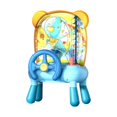 thumbnail image 2 of Esquirla Machine à Haricots Interactive pour Enfants, Flipper pour Filles et Garçons, Extérieur, Bleu avec Pieds, 2 of 8