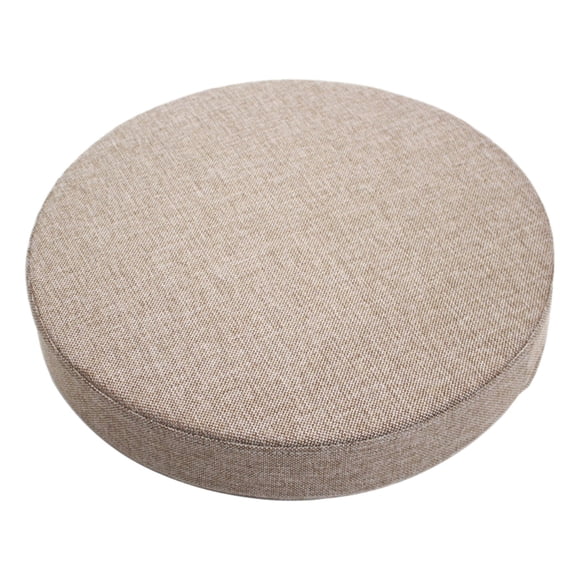 A Round Outdoor Chair Cushion Patio Furniture Cushion Garden Seat Pad Waterproof Foam Cushion For Chair Bench Sofa 13.8 X 13.8 X 2 Inches