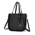 thumbnail image 5 of 2 Packs Lady PU Handbag Bag Purse & Tassel Strap red and, 5 of 5