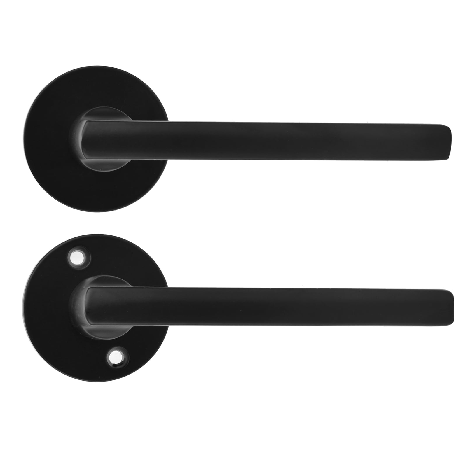 Door Handle Lock,2Pcs Door Handle Quiet Exterior Door Handle Door Handle Seamless Integration