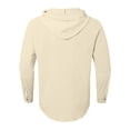 thumbnail image 5 of Chemise à Manches Longues pour Homme, Décontractée, Unie, Cardigan de Vacances, Chemises à Capuche, Hauts, 5 of 5
