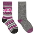 thumbnail image 1 of George Girls' Crew Socks 2-Pack, 1 of 1