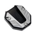 thumbnail image 1 of Motorbike Motorcycle Kick Stand Coaster Universal Easily Install Professional Accessory Aluminum Alloy Stable Replacement Study Anti Slip Grey, 1 of 8