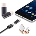 thumbnail image 3 of DPTALR 5Pack USB-C Type-C to Micro USB Data Charging Adapter For Samsung Galaxy Note 9, 3 of 6