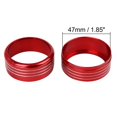 thumbnail image 3 of 3pcs Aluminum Alloy Car AC Climate Control Ring Knob Trim Cover for Subaru Impreza, 3 of 11
