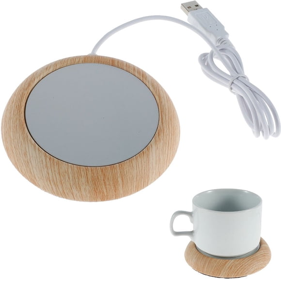Chauffe-tasse USB Coussin Chauffant pour Tasse à Café 5W Compact Portable Chauffe-Tasse Thé au Lait Électrique Chauffage Rapide Tapis sous-Verre à Température Constante pour Maison Bureau Dortoir