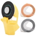 thumbnail image 2 of Mini Tape, ABS Material Manual Tape Maker Creativity For Handbook Pink,Black,Red,Yellow,Shallow Blue, 2 of 8