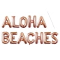 thumbnail image 1 of 1 Set Hawaii Party Balloon Premium Party Balloon Durable Letter Balloon, 1 of 8