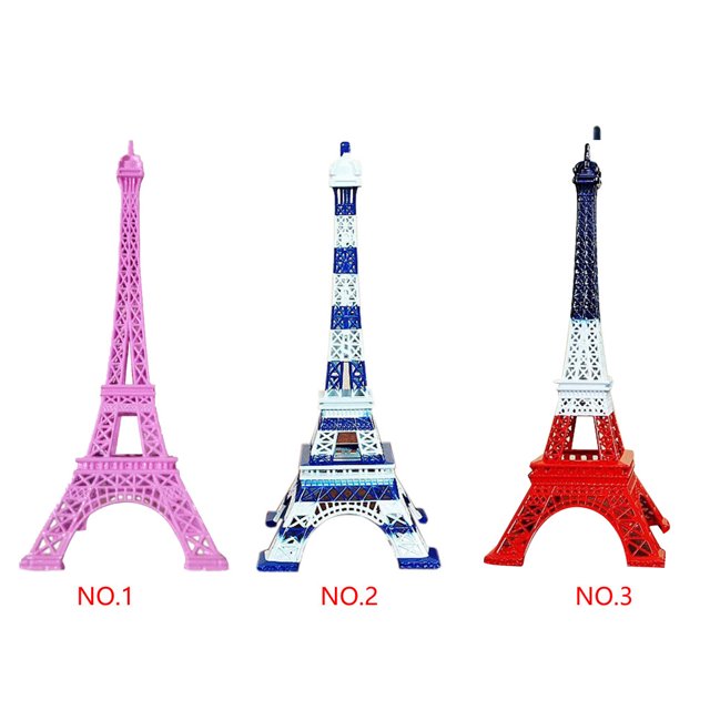 maskred Statue Sculpture Paris Decor Metal Home Ornament Colorful no1 18cm 5Set