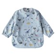 thumbnail image 1 of MIASHUI Baby Long Sleeve Bib Cartoon Print Toddlers Soft Bib Outfit, 1 of 3