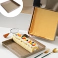 thumbnail image 2 of Carbon Steel Pan,Non Sticking Pan 11 Inch Squares Carbon Steel Baking Pan Widened and Deepened Non Stick Coating Baking Molds Easy to Demould and Easy to Clean Non Stick Pan, 2 of 9