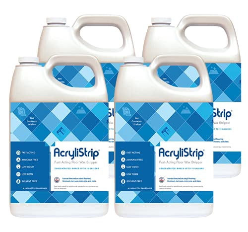 Jani-Source Acrylistrip Professional Floor Wax Remover and Stripper - Case of 4…