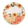 thumbnail image 1 of Way to Celebrate 12 Counts Sunflower Pattern Plate, 1 of 5