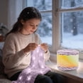 thumbnail image 3 of DIY Knitting Project Yarn for Crochet and Home Craft - Glow in the Dark Reactive Polyester Fiber for Beginners, 3 of 3