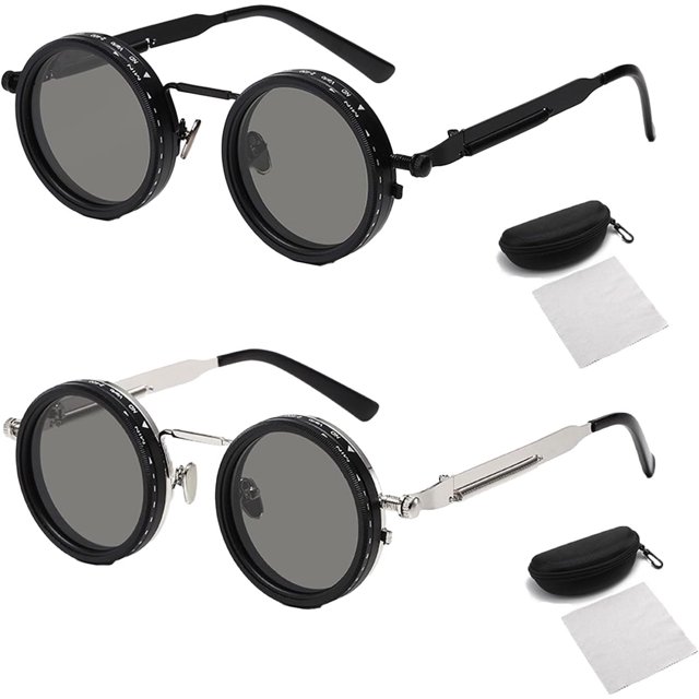 Flexitint Retro 400vlens-Flexitint Retro 400v Lens Sunglasses, Adjustable Personalization Lens Colors, for Various Lighting