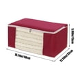 thumbnail image 3 of TACILIP Organisateurs et Rangement pour Garde-Robe, Sac de Rangement pour Vêtements Boîte de Rangement pour Tri de Garde-Robe Sac de Rangement Portable Boîte de Rangement pour Tasses d'Hiver Intérieur, Cadeaux d'Anniversaire, 3 of 6