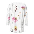 thumbnail image 5 of Meichang Hauts et Blouses à Manches 3/4 pour Femmes, T-shirts Imprimés Mode pour Femmes Blouse à Manches 3/4 Col Rond Hauts Décontractés Coupe Ample, 5 of 5