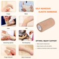 thumbnail image 3 of EcoNesxp 12 Pack Self Adhesive Elastic Bandage 4 Inch x 5 Yards Adhesive Bandage 4 Inch Inch 12 Pack Self Adhesive Elastic Bandage Pack Self Adhesive Elastic Bandage x Adhesive Bandage, 3 of 5