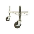 thumbnail image 4 of ALESW604818SR Complete Wire Shelving Unit W-Caster, Silver, 4 of 7