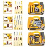 04246 - CONSTRUCTION TOOL SET IN CARRYING CASE ASSORTED