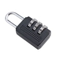 thumbnail image 3 of 4-Digit Password Combination Padlock Zinc Alloy Suitcase Smart Password Lock, 3 of 11