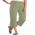 thumbnail image 1 of Women‘s Plus Size 7-Day Knit Capri Pants, 1 of 6