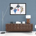 thumbnail image 2 of Sidney Crosby & Auston Matthews Framed 20x29 Overhead Canvas, 2 of 9