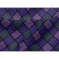 thumbnail image 4 of oneOone Viscose Jersey Fabric Tartan Check Print Sewing Fabric BTY 60 Inch Wide, 4 of 4
