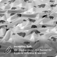 thumbnail image 2 of Bare Home Ensemble de Draps en Flanelle - 100 % Coton - Poche Profonde - Lit Simple, Kodiak, 3 Pcs, 2 of 4