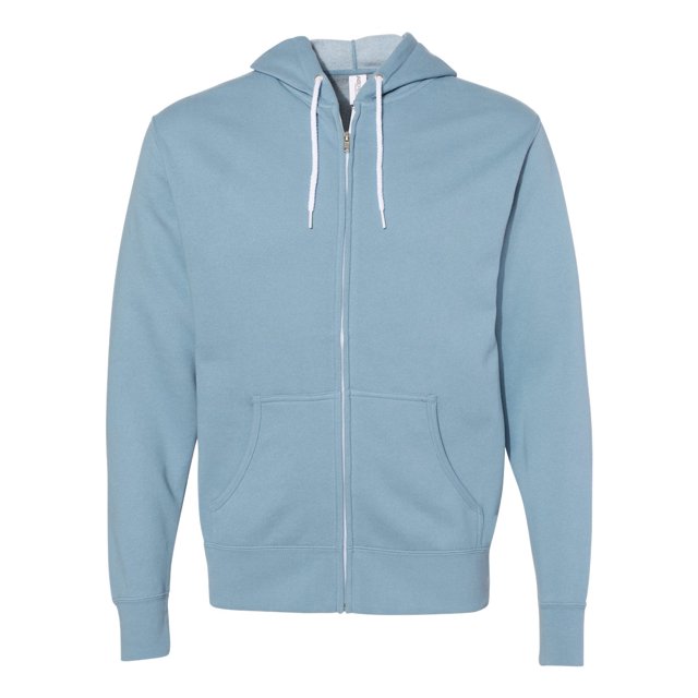 Independent Trading Co. Unisex Lightweight Full-Zip Hooded Sweatshirt, 2XL