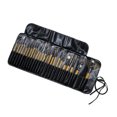 thumbnail image 3 of UPGRATOR make up brushes for teens 24pcs Portable Nylon Cosmetic Application Brushes, 3 of 7