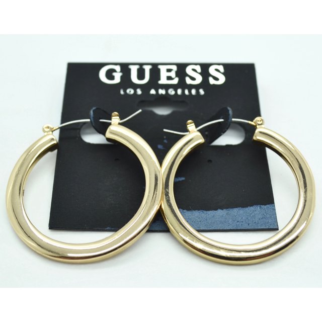 GUESS Los Angeles - 1 Ensemble Boucles d'Oreilles Plaquées Or