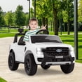 thumbnail image 2 of Licensed Ford Ranger Ride on Car for Kids by OLAKIDS, 12V Electric Vehicle with Remote Control, Toddlers Battery Powered Toy Gift with 2 Speeds, Wheels Suspension, Storage Space, Bluetooth USB, 2 of 9