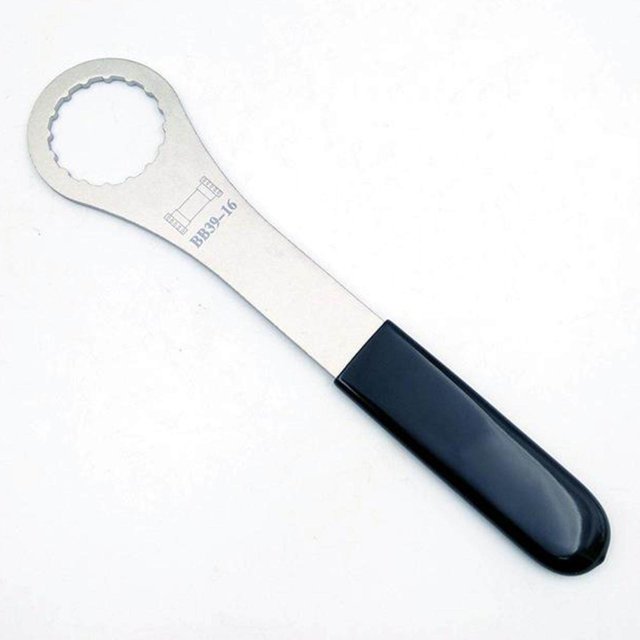 pitrice Clé de Boîtier Outil de Réparation Outil de Vélo Clé d'Axe Outil 39mm