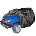thumbnail image 2 of Kids Ride-On Toy Car Cover， Outdoor Protective Cover for Children's Electric Vehicles- Universal Fit,Waterproof Windproof Snow Dust Protection,55" x 33" x 32" Black Black Black, 2 of 5