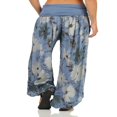 thumbnail image 3 of Pantalon Sarouel à Taille Froncée pour Femmes avec Imprimé Floral, 3 of 3