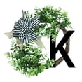 thumbnail image 1 of Unique Last Name Year Round Front Door Wreath With Bow Welcome Sign Garland 26 Letter Farmhouse Wreath For Front Door Spring All Mini Window Battery Powe Wreath Lights Solar Powe Wreath, 1 of 3
