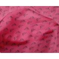 thumbnail image 4 of oneOone Silk Tabby Pink Fabric Rabbit Animal Fabric For Sewing Printed Craft Fabric By The Yard 42 Inch Wide, 4 of 4