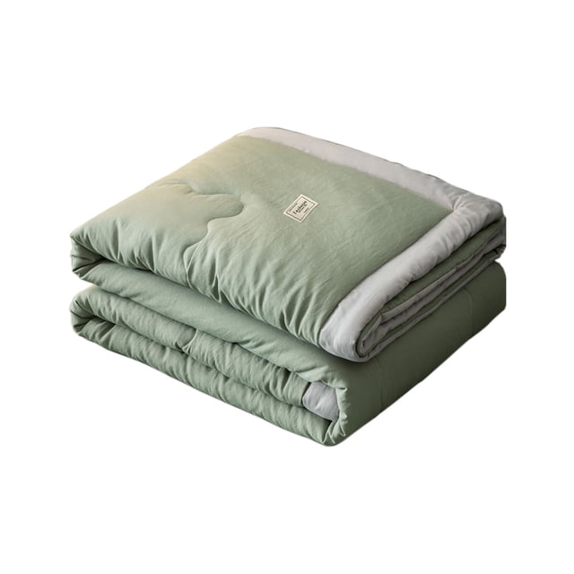 Birdeem Summer Quilt Conditioning Quilt Washed Cotton Summer Quilt Aloe Cotton Summer Quilt Single Double Quilt Machine Washable