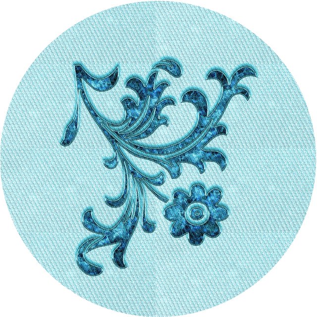 Ahgly Company Tapis d'Intérieur Lavable à la Machine, Carré, Transitionnel, Bleu Électrique, Tapis de Zone, 3 Pieds Carré