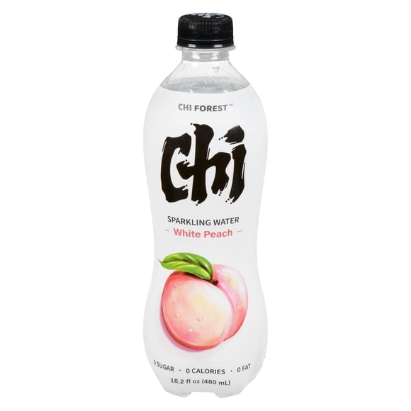 White Peach Flavor Sparkling Water
