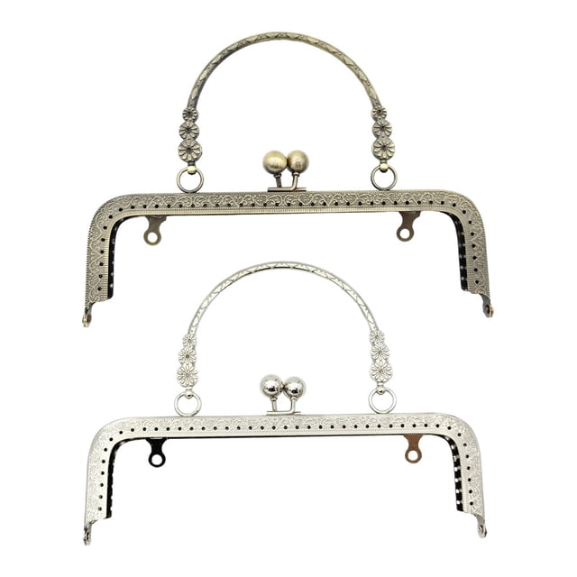 braveheart 2piece Metal Bag Frame For DIY Handbags Easy To And Rust-resistant Lightweight And Easy To Install 1Set