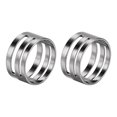 thumbnail image 1 of Uxcell 2Pcs Jump Ring Opening Tool Brass Circle Open and Close Tools for DIY Making Supplies Repair Black, 1 of 5