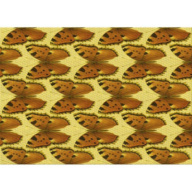Ahgly Tapis Rectangulaire Lavable en Machine Intérieur Transitionnel Acajou Brun, 6 Pieds x 9 Pieds