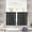Dark Gray, variant on Solid Color Curtain Panels for Living Room - Light Blocking Rod Pocket Window Drapes for Bedroom Partition