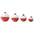 thumbnail image 2 of J-Rigged Tackle Supply Red & White Snap-on Bobber Assortment, 2 of 5