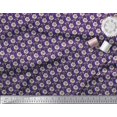 thumbnail image 2 of Soimoi polyester Crepe Fabric Artistic Floral Printed Fabric 1 Yard 42 Inch Wide, 2 of 3