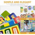 thumbnail image 3 of LOVEVER 16 Sheets Educational Posters for Math Preschool Waterproof Learning Shapes Cartoon Paper Jam Toddler, 3 of 6